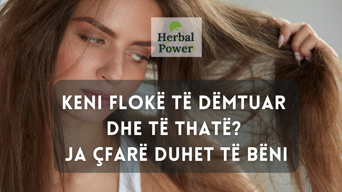 Keni flokë të dëmtuar dhe të thatë? Ja çfarë duhet të bëni?